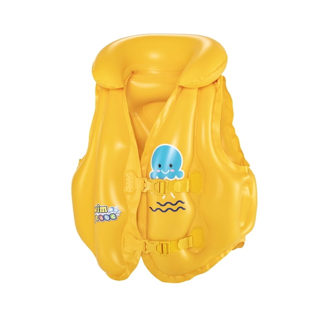 Chaleco Salvavidas Inflable Para Niños Bestway 3 a 6 años Plástico