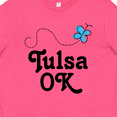 thumbnail image 4 of Inktastic Tulsa Oklahoma Butterfly Youth T-Shirt, 4 of 5
