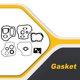 thumbnail image 2 of Non-asbesto Motor automotriz completo Kit de junta portátil profesional desmontable desmontable reemplazo de reemplazo de mejora de la mejora de las piezas Inevent VI002172-00, 2 of 6