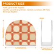 thumbnail image 4 of Yayeee Napkin Holder for Table Kitchen Paper Tissue Organization, Beige Geometric, 4 of 8