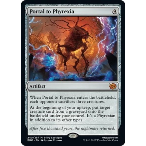 Magic the Gathering - The Brothers' War - Portal to Phyrexia Near Mint