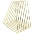 thumbnail image 1 of Rack de bibliotecos plegables, 6.7x6.7x6.7 Pulgadas de Soporte de Libros de metal flexible, para oficina escolar, 1 of 7