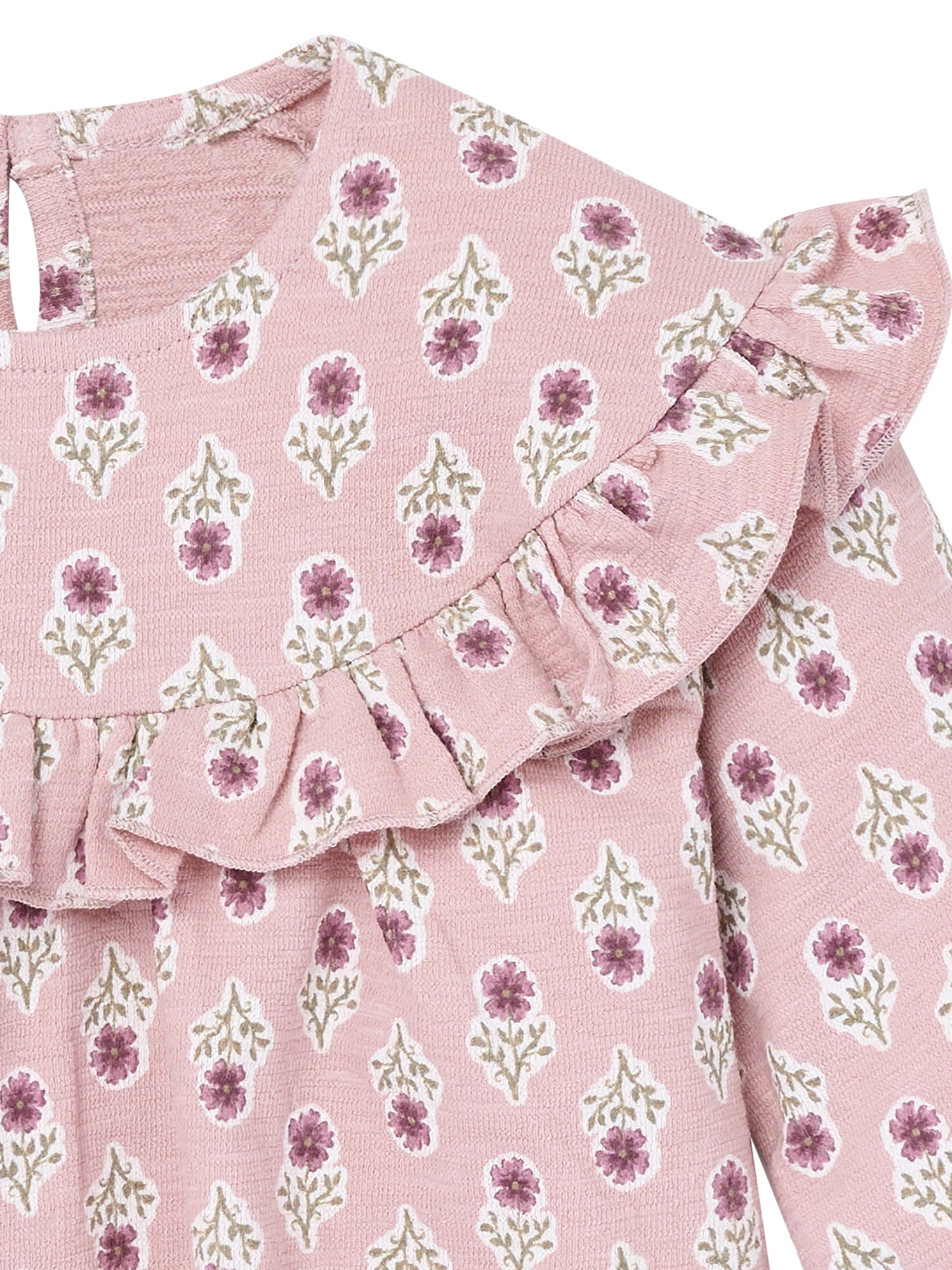 Modern Moments by Gerber Baby Girl Bubble Romper and Tights Outfit Set, 2-Piece, Sizes 0/3 Months - 24 Months