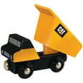 thumbnail image 2 of MasterPieces Officially Licensed CAT Dump Truck Wooden Toy Train Engine For Kids, 2 of 6