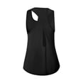 thumbnail image 5 of Women's Ice Silk Backless Yoga Top, Breathable Hollow Out Workout Tank, Quick-Dry Athletic Sleeveless Shirt for Fitness & Gym, Sizes S-XL, 5 of 5