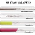 thumbnail image 4 of Bybiment Straw Cleaner Kit, 7.7" Long Pipe Cleaning , for Straws, Tumbler, Water Bottle, Cup, and Pipes (2 Pack), 4 of 5