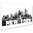 thumbnail image 2 of Trademark Fine Art 'New York New York Skyline BG-2' Canvas Art by Marlene Watson, 2 of 3