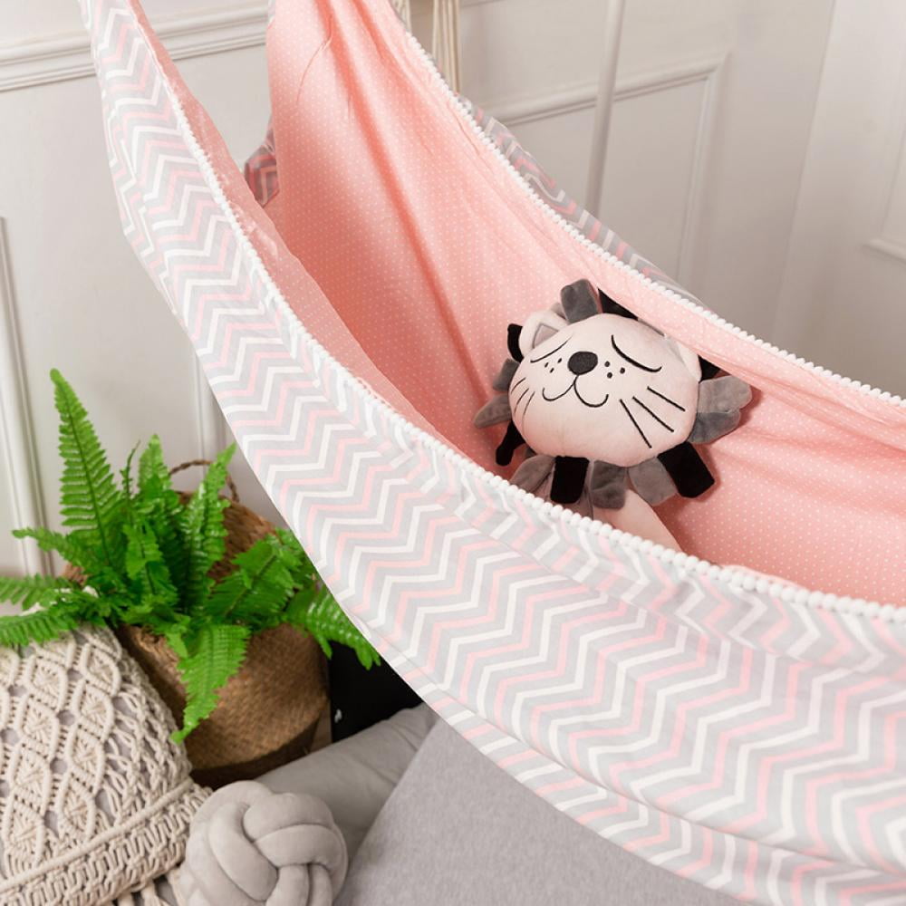Pretty Comy Swing Pod Bed for Kids  Canvas Fabric Hammock Chair