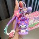 thumbnail image 1 of Llavero con colgante de cámara de proyección de dibujos animados de Sanrio con forma de perro de orejas grandes de peluche para mujer, 1 of 6