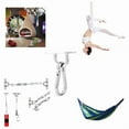 thumbnail image 3 of 2 Set M6 Ceiling Wall Mount Hanging Hardware Fitting U-Shaped Hooks for Yoga Hammock Swings Marine Yacht Accessories, 3 of 6