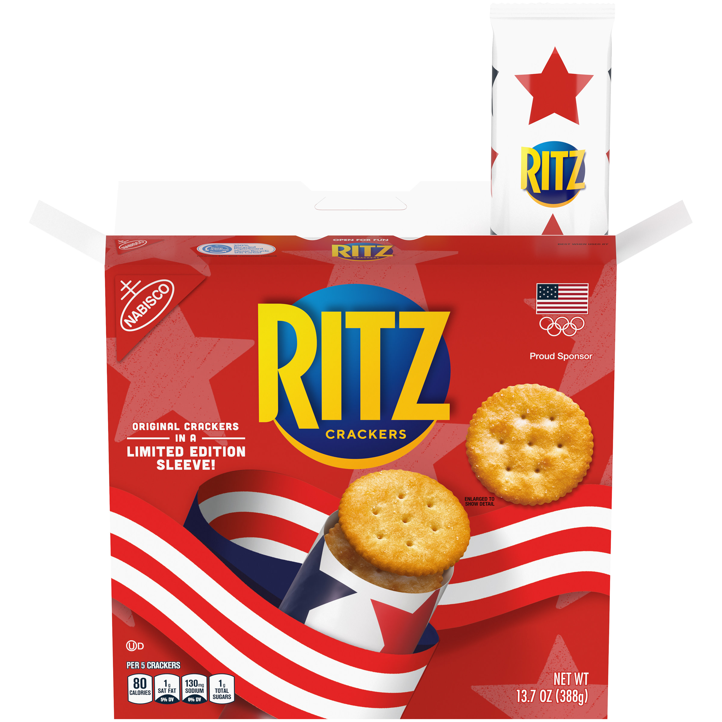 Team USA RITZ Original Crackers, Limited Edition, 13.7 oz - image 3 of 12