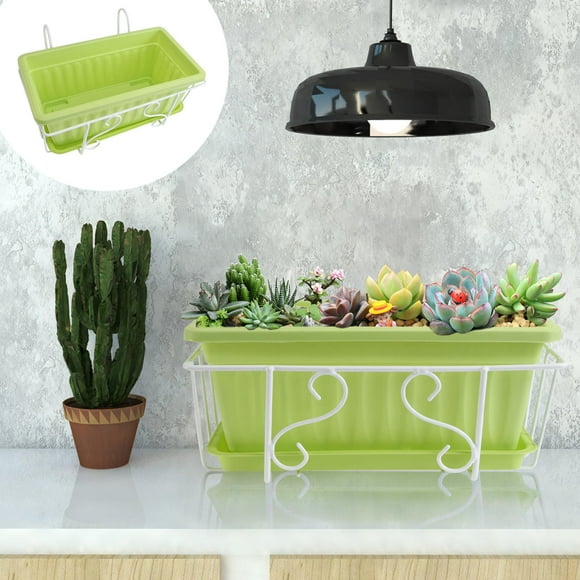 FOLOYORI 1Jgo Soporte Colgante Para Macetas De Material Premium Para Jardín Y Del Hogar