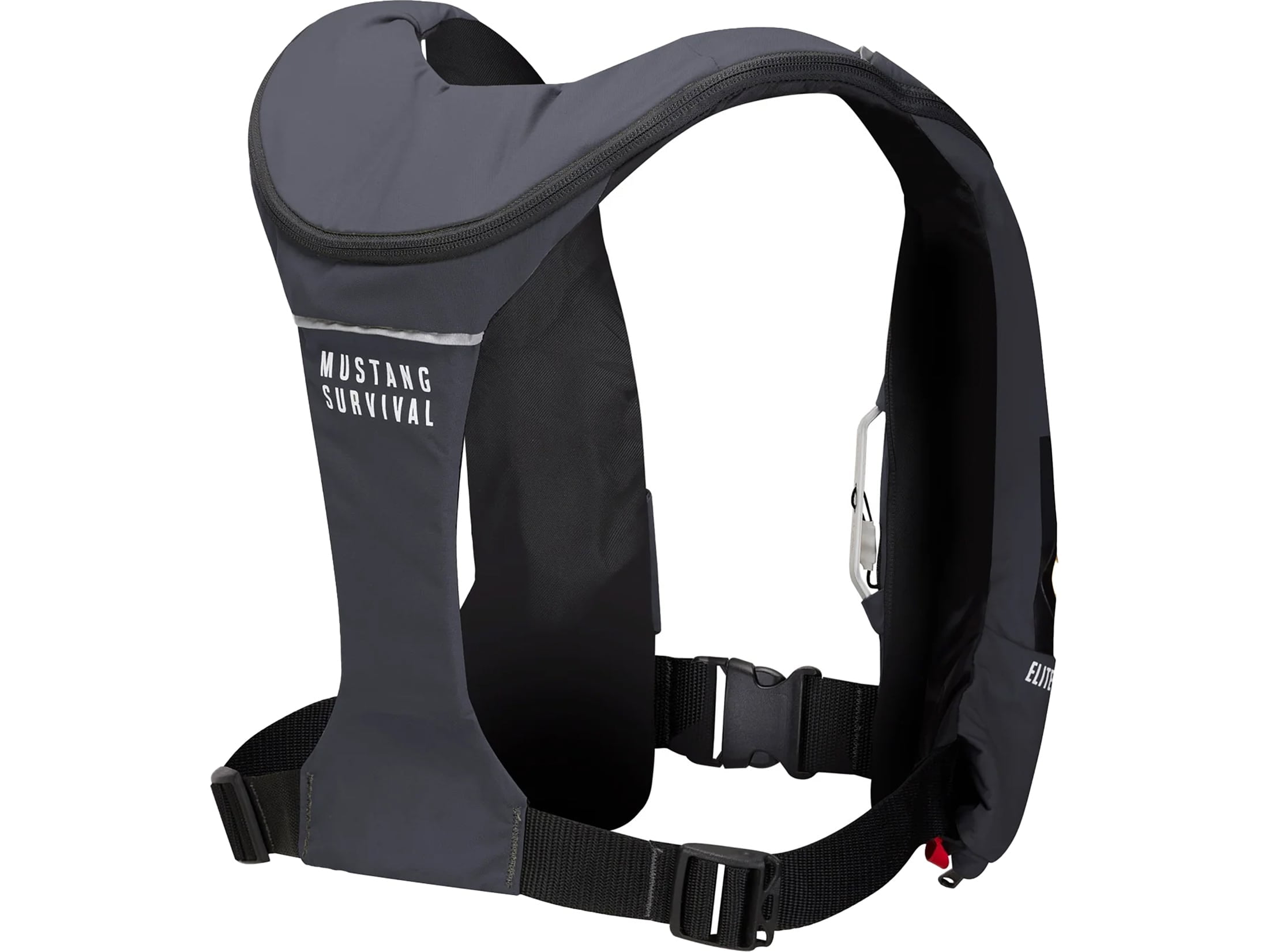 Mustang Survival Elite 120 Automatic Inflatable Life Jacket Admiral Gray