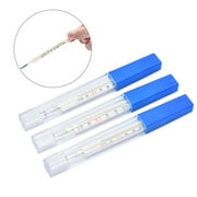 HATISS 1 Pc Medical Mercury Glass Thermometer Adult Baby Body Temperature Measurement