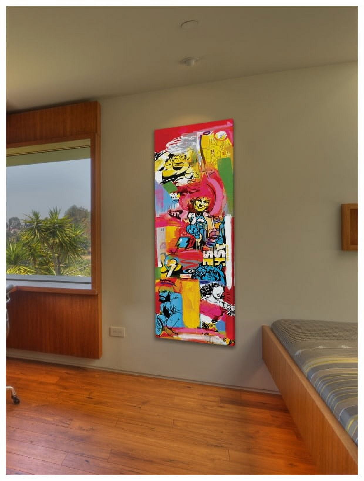 Marmont Hill 'Up And Down' by Josh Ruggs Painting Print on Wrapped Canvas