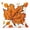 Orange57, variant on Zynviq Fall Decorative Pillow Covers 18x18inch Orange Couch Pillow Covers Maple Leaf with Zipper Thanksgiving Square Polyester