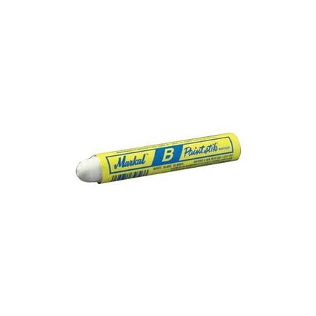 Markal Fast Dry Paintstik Solid Paint Marker, Yellow, Fine Tip (Pack Of 12) – Dries In 5 Minutes For Metal, Wood, Plastic & More