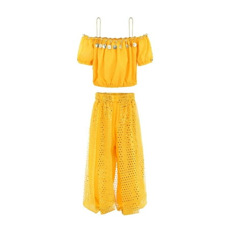 

Handmade Children Girl Belly Dance Kids Belly Dancing Dance Cloth 3 Month Girl Clothes