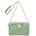 thumbnail image 2 of FORMRS Women Crossbody Purse with Chain Strap Vegan Leather Shoulder Handbag, Lemon Juice, 2 of 7