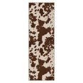 thumbnail image 6 of GENIMO 2' x 6' Runner Rug, Machine Washable Non Slip Low Pile Hallway Runner Rug for Kitchen Laundry Room, Decorative Animal Print, Rich Brown, 6 of 6