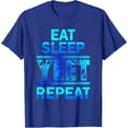 thumbnail image 1 of Yeet Funny Saying Meme para hombres y mujeres niños Eat Sleep Repeat T-Shirt, 1 of 2