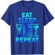thumbnail image 1 of Yeet Funny Saying Meme para hombres y mujeres niños Eat Sleep Repeat T-Shirt, 1 of 2