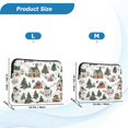 thumbnail image 4 of FORMRS 13"-13.3" Laptop Sleeve Protective Case Soft Carrying Quilted Computer Bag Cover, Brown Christmas House, 4 of 7