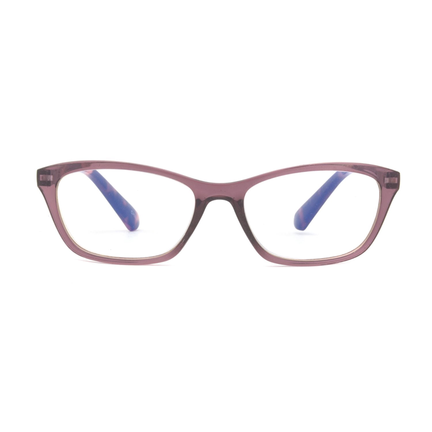Rachel Rachel Roy 2 Pack Blue Light Reading Glasses, Black and Animal Print, 1.50 Diopter