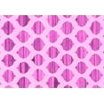 thumbnail image 1 of Ahgly Company Indoor Rectangle Solid Pink Modern Area Rugs, 7' x 10', 1 of 4