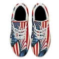 thumbnail image 2 of Patriotic Shoes Horse 4th Of July Print Sneakers Lightweight Comfortable Running Shoes for Men Women White Size 13, 2 of 7