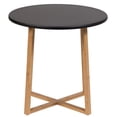 thumbnail image 2 of Eccostyle Solid Bamboo Frame Round End Table - Black, 2 of 7