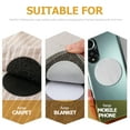 thumbnail image 2 of Miangastore Rug Stoppers to Prevent Sliding White 50 Pairs 1.97X1.97X0.08in, 2 of 8