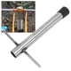 thumbnail image 1 of Hielo Invierno Pesca Hielo Taladro Portátil Camping Espiral Peg Acero Inoxidable Tienda Estaca Para Pícnic Al Aire, 1 of 7