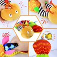 thumbnail image 5 of Infant Plush Toy Musical Caterpillar Toy Rich Colors Patterns Baby Toy with Ruler Design Toy for Newborn Boys Girls 3 6 12+Months, 5 of 8