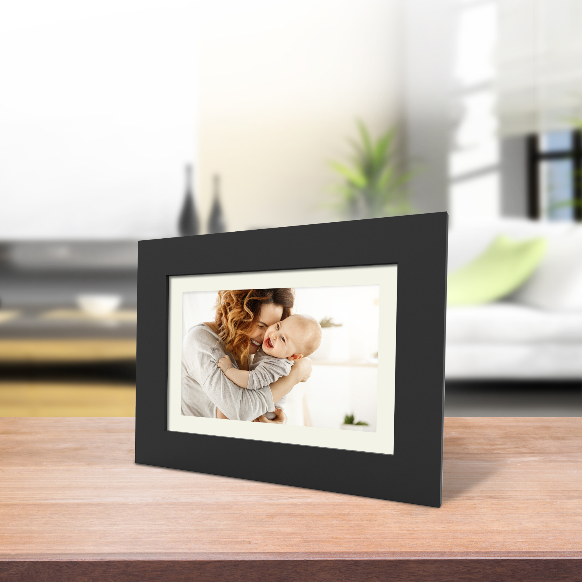1st Gen. Simplysmart Home Friends And Family 10.1” Wi-Fi Smart Digital Picture Frame, Send Pictures From Phone To Frame, Hd 1080P Touchscreen, 8Gb Internal Memory - image 2 of 5