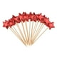 thumbnail image 2 of 20pcs Topper Sign Home Cupcake Palillos de dientes rojo Sunnimix Primero Cumpleaños, 2 of 8