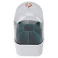 thumbnail image 1 of Soporte de Exposición de Brochas Cosmético de Gran Capacidad, Organizador de Brochas de Maquilla Je Giratorio de Plástico de 360 ​​Con 8 Brochas para Vijes en Casa, 1 of 7