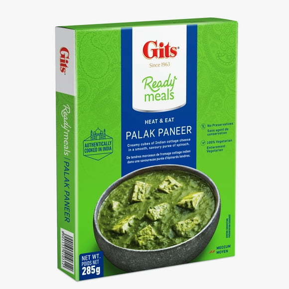 Gits Palak Paneer prêt à consommer, 285 g