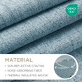 thumbnail image 2 of Cortinas Joydeco 305 cm Azul Cielo Opacas Térmicas 2 Paneles, 2 of 9
