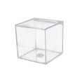 thumbnail image 4 of Caja de almacenamiento acrílica transparente Gloria 45 cm Cubo de almacenamiento cuadrado, 4 of 9
