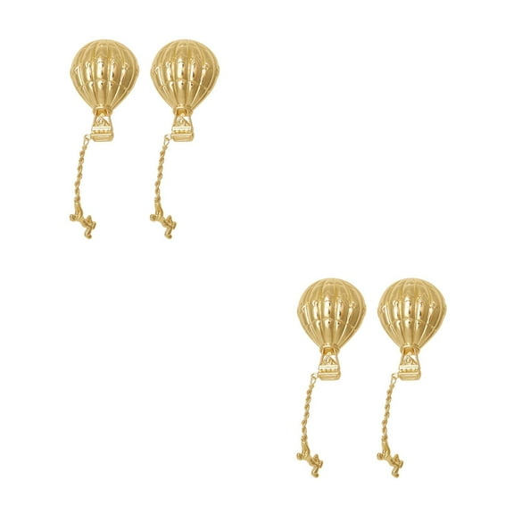 WORGEOUS 4 pcs  Alloy Hot Air Balloon Brooch Pins for Women Cute Decorative Pins for Clothing and Backpacks Fashion Jewelry Accessories Women Brooch Pins