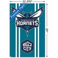 thumbnail image 3 of NBA Charlotte Hornets - Logo 20 Wall Poster, 22.375" x 34", 3 of 6
