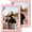 Set of 2(Pink), variant on 8x8 Picture Frame Set of 2,Display Pictures 8"x8",Black Photo Frame with Shatter Resistant Plexiglass,Picture Frames 8x8 Tabletop and Wall Mount,Poster Frame for Display Certificate Document