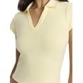 thumbnail image 4 of Mills by Millie Bobby Brown Women's Short Sleeve Polo Shirt, Sizes XXS-XXL, 4 of 5