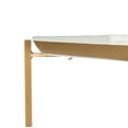 thumbnail image 4 of SAFAVIEH Sylvie Modern Glam 5-Tier Etagere, White/Brass, 4 of 8