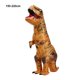 thumbnail image 5 of Disfraz de dinosaurio inflable, mono de dinosaurio inflable, transpirable para niños y adultos, 5 of 7