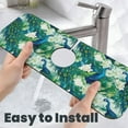 thumbnail image 6 of Kdxio Peacock And Flowers Pattern Non-Slip Diatom Mud Faucet Drain Pad,Self Absorbent Mat for Kitchen Sink for Variety Kitchen & Bathroom Countertops, 6 of 7