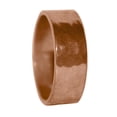 thumbnail image 2 of Precious Stars Solid Copper 8mm Hammered Ring (12), 2 of 5