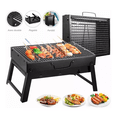 thumbnail image 5 of Asador Parrilla De Carbón Belug Para BBQ Portátil Color Negro, 5 of 5