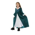 thumbnail image 1 of oqasdz Robes Filles Robe pour Filles Robe Française Longue Élégante Halloween Fête Tenue Formelle, 1 of 2